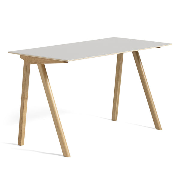 Escritorio Copenhague CPH90 · HAY · Off-White / Varnished Oak