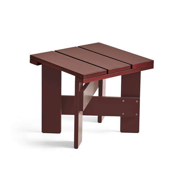 Mesa auxiliar Crate · HAY · Iron Red / L 45 cm