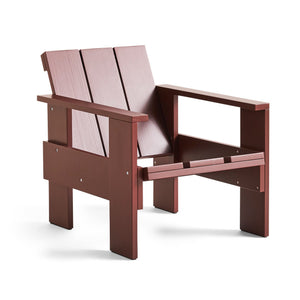 Butaca lounge Crate · HAY · Iron Red