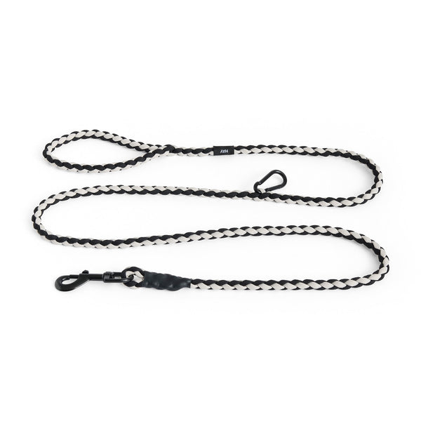 Correa para perro Dogs · HAY · White / Black / Adjustable / Braided