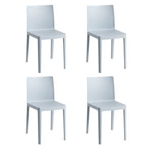 Silla Élémentaire · HAY · Grey Blue / Set of 4