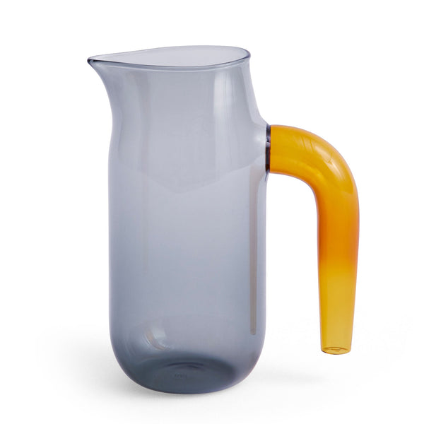 Jarra de vidrio Glass Pitcher · HAY · Charcoal / L
