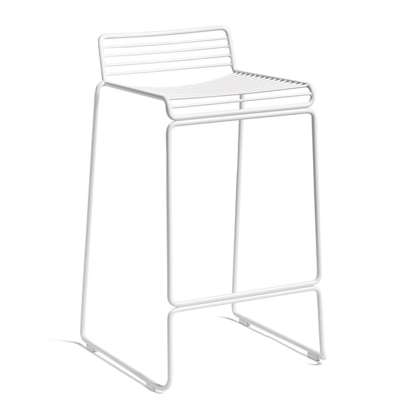Taburete de bar Hee · HAY · White / Low