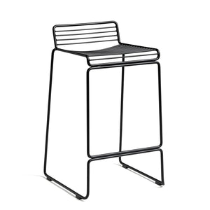 Taburete de bar Hee · HAY · Black / Low