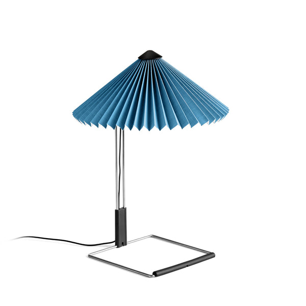 Lámpara de mesa LED Matin · HAY · Placid Blue/Mirror / S