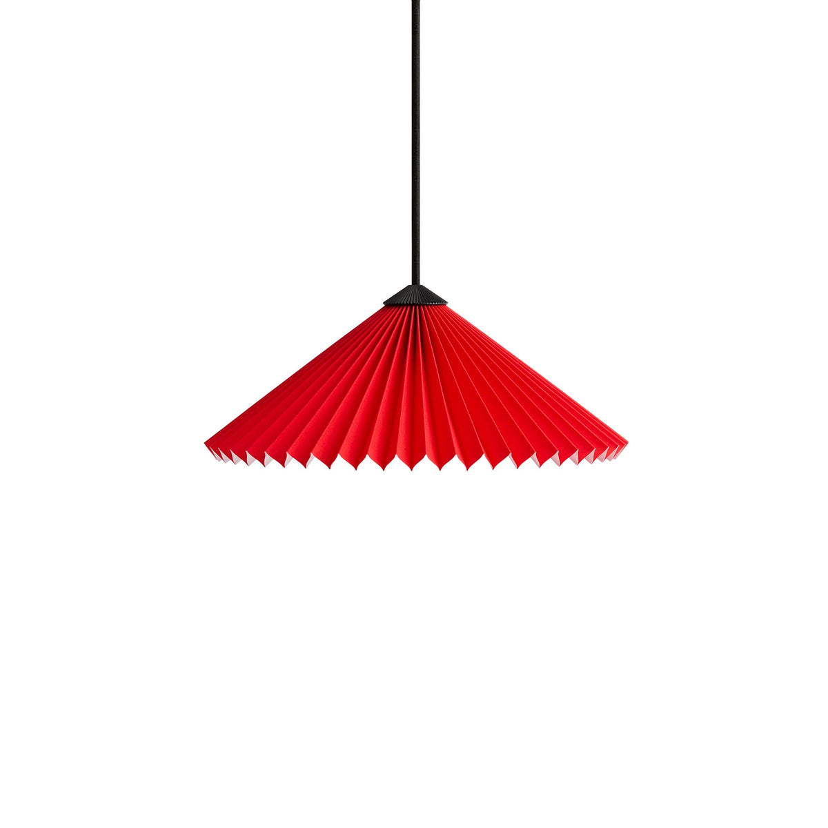 Lámpara colgante Matin · HAY · Bright Red / Ø 30 cm