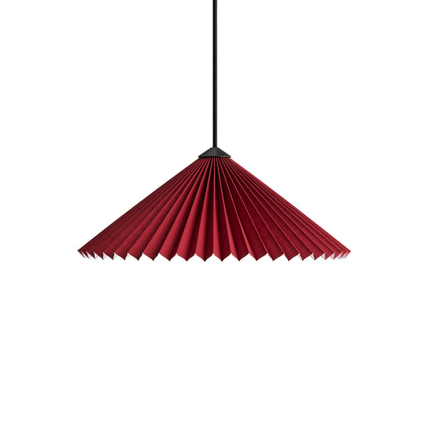 Lámpara colgante Matin · HAY · Oxide Red / Ø 38 cm