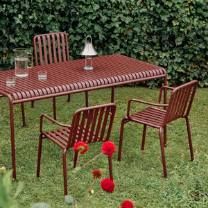 Mesa rectangular Palissade · HAY · ambiente
