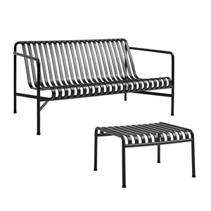 Sofá lounge Palissade · HAY · Anthracite