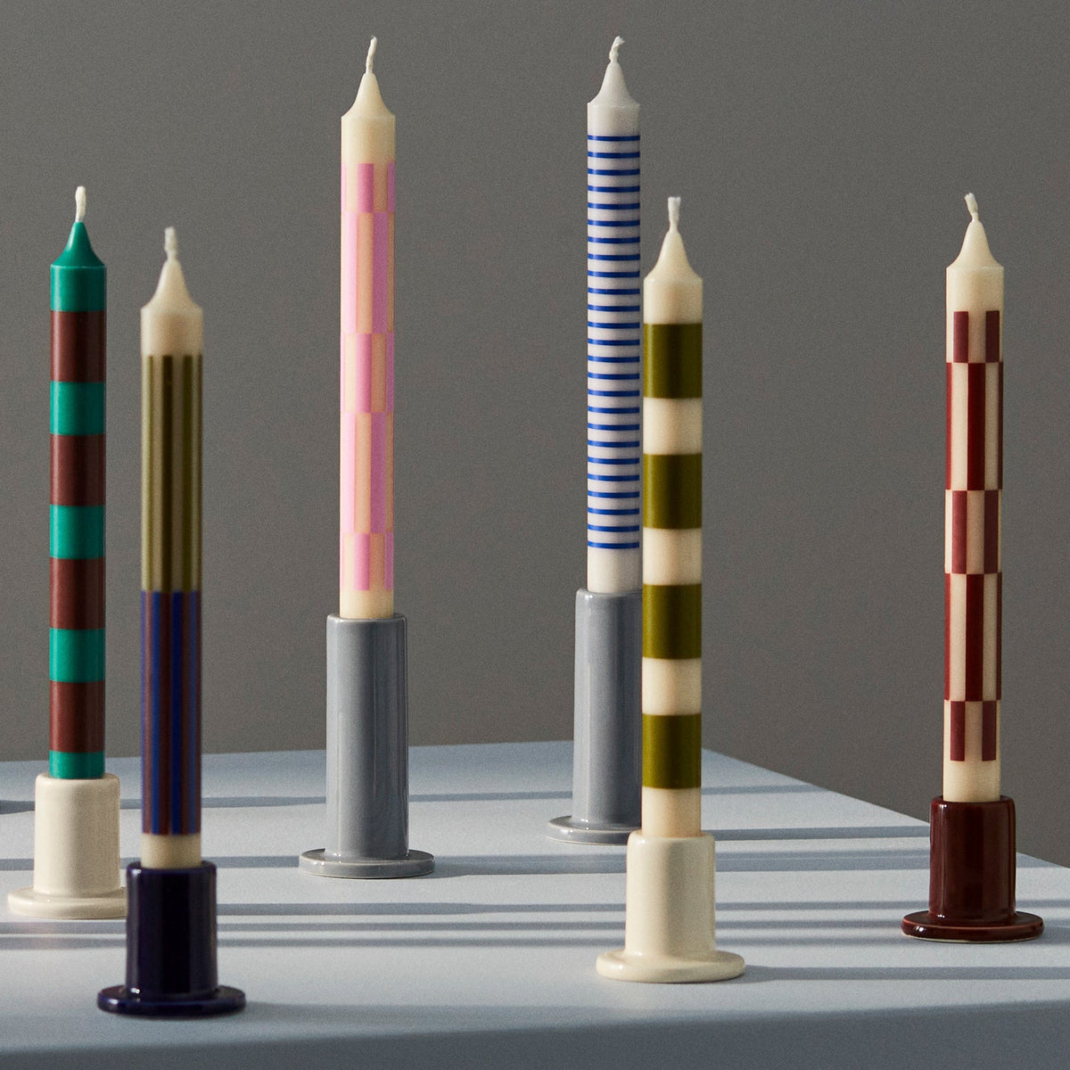 Velas Pattern Stick · HAY · ambiente