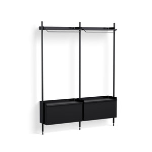 Estantería Pier System · HAY · Black / Pier System 1002