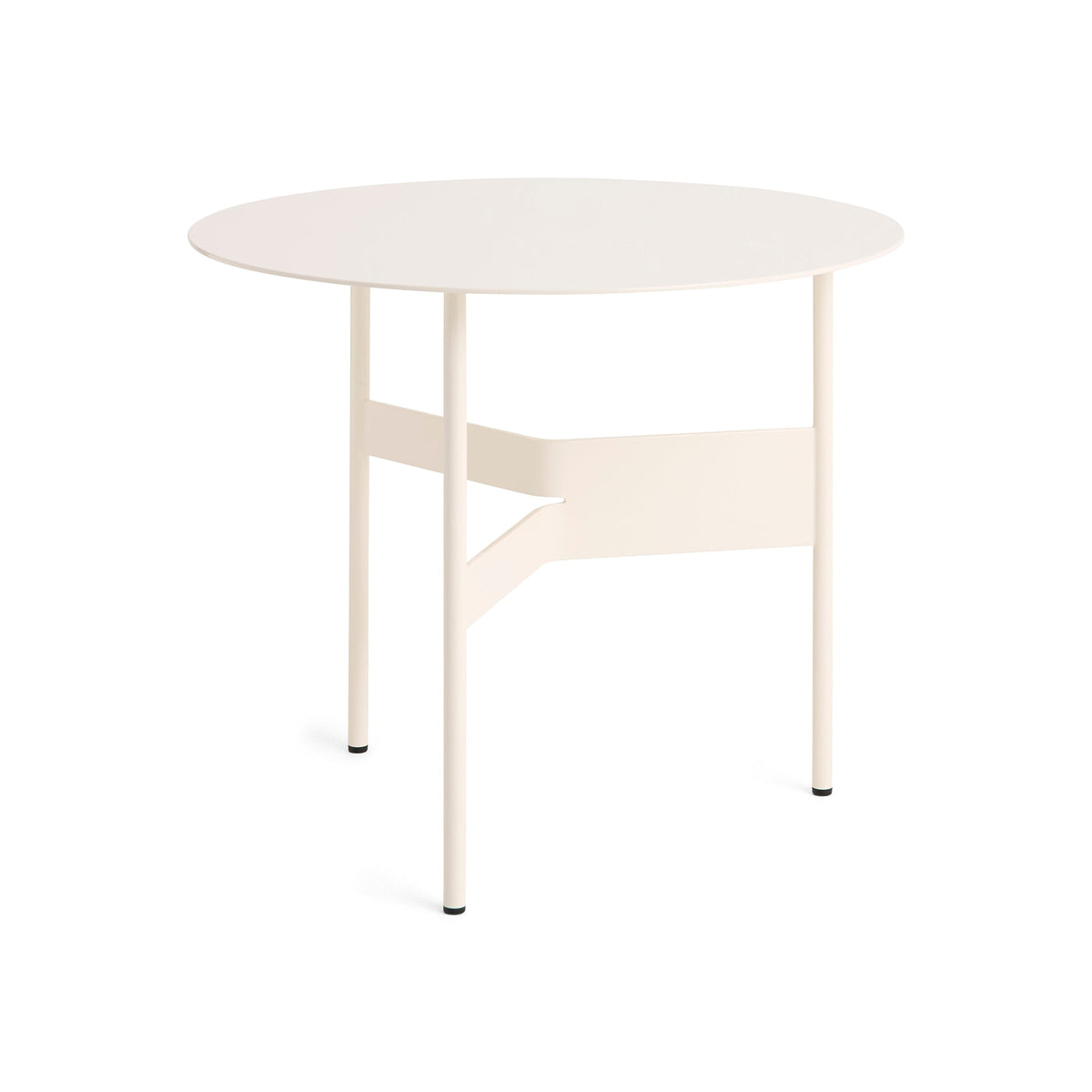 Mesa auxiliar Shim · HAY · Eggshell / Ø 54 cm