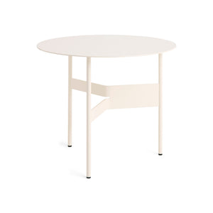 Mesa auxiliar Shim · HAY · Eggshell / Ø 54 cm