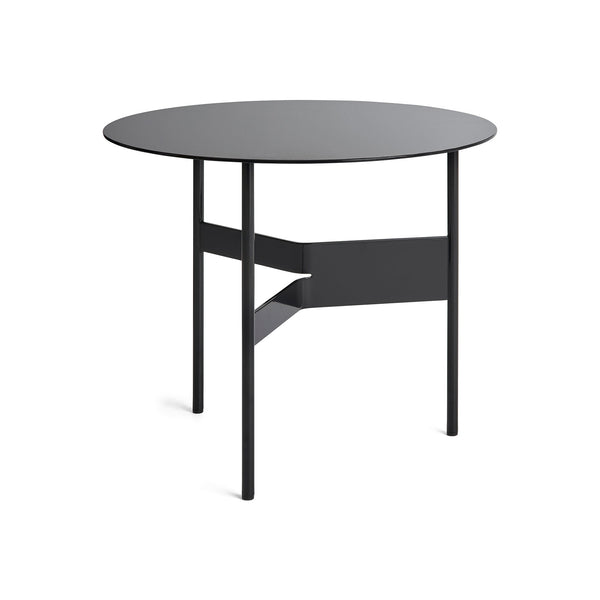 Mesa auxiliar Shim · HAY · Black / Ø 54 cm