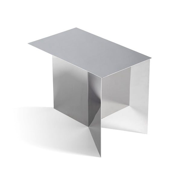Mesa auxiliar Slit Oblong · HAY · Mirror-Polished