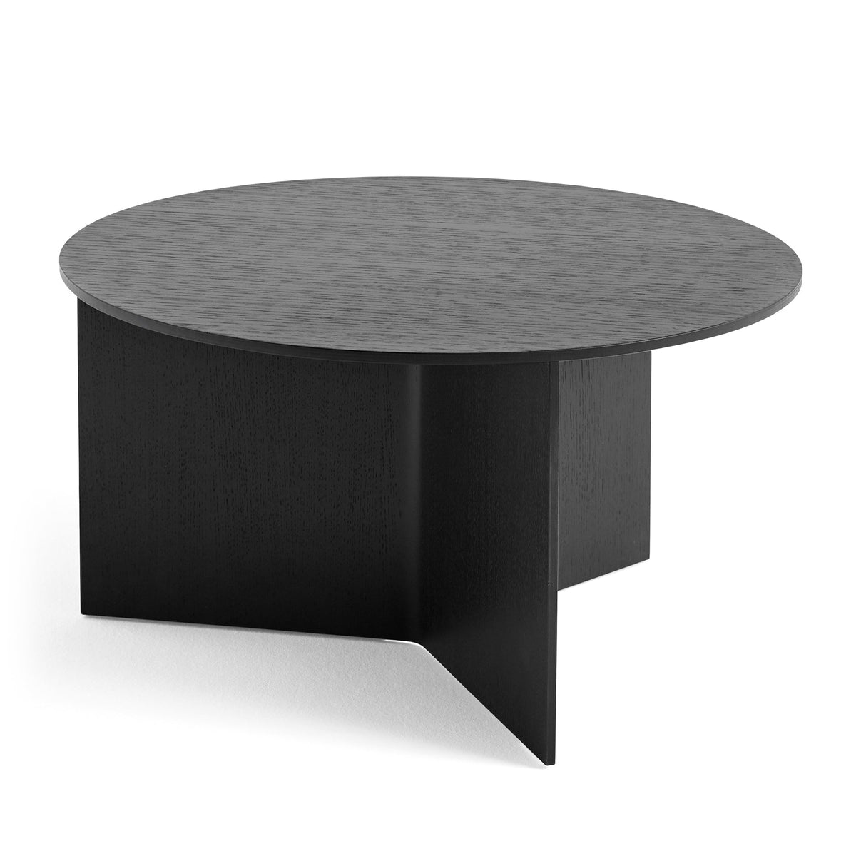 Mesa auxiliar Slit Table XL · HAY · Black / Round XL