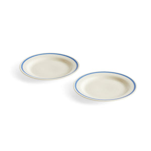 Plato Sobremesa · HAY · Blue / Ø 18.5 cm