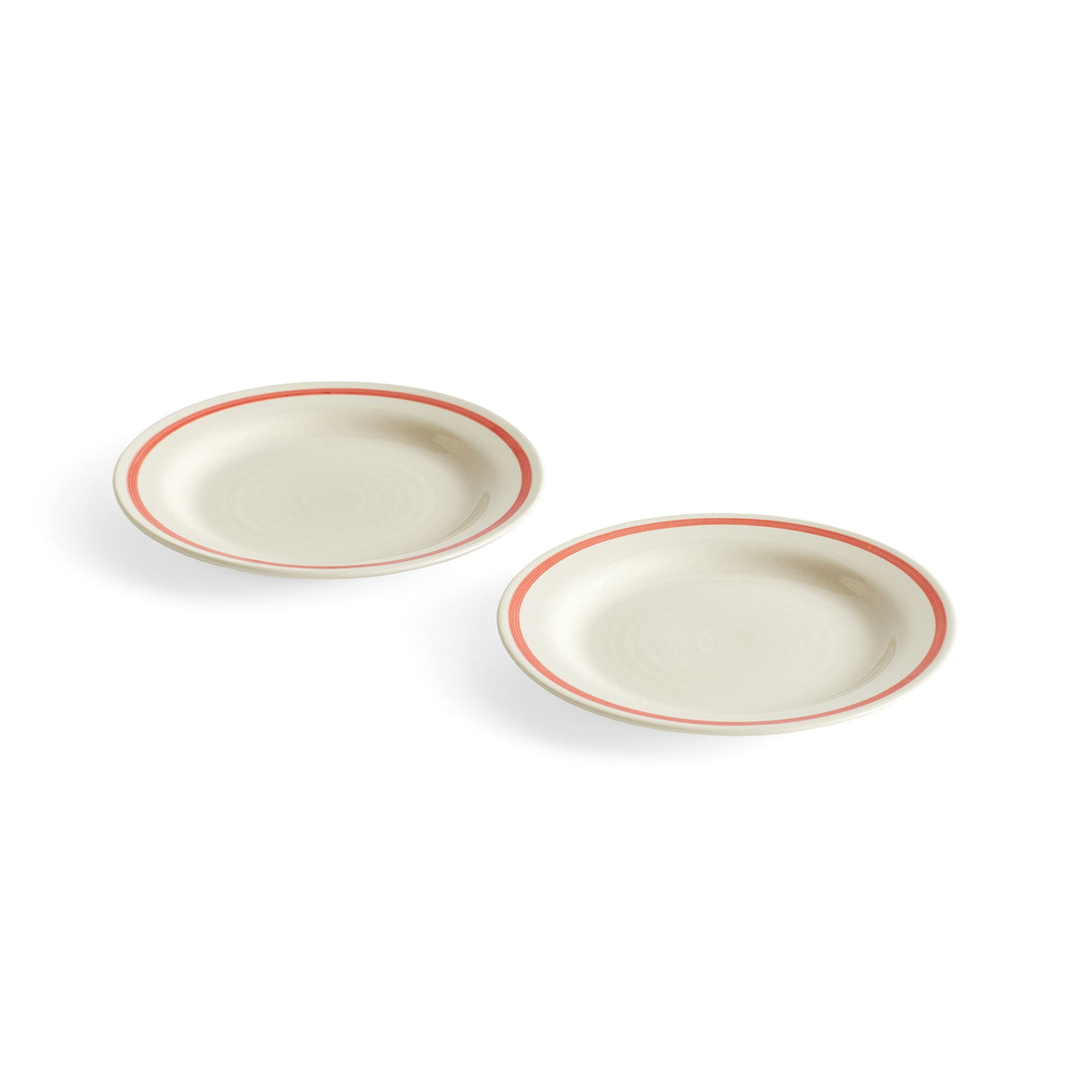 Plato Sobremesa · HAY · Red / Ø 18.5 cm
