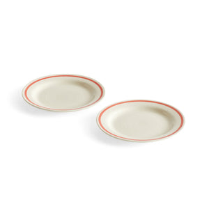 Plato Sobremesa · HAY · Red / Ø 18.5 cm