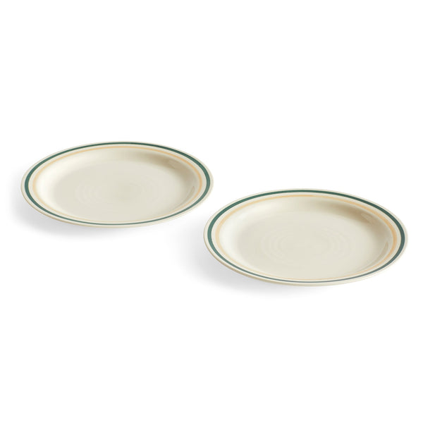 Plato Sobremesa · HAY · Green / Ø 24.5 cm