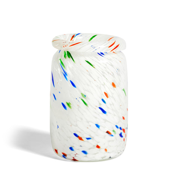 Jarrón Splash · HAY · White Dot / M