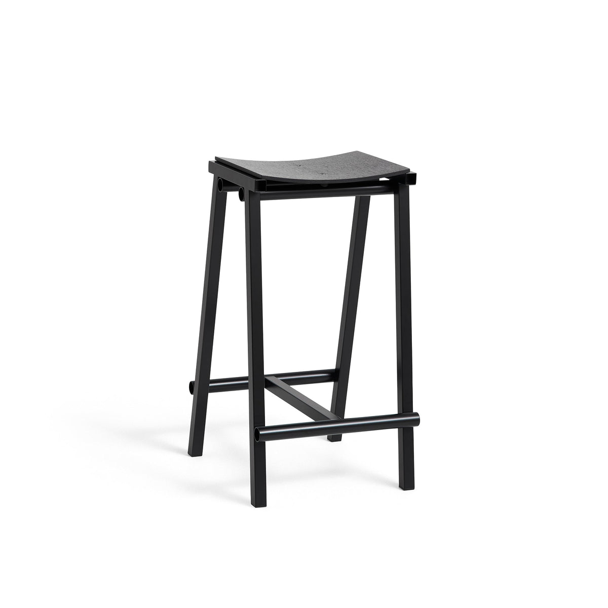 Taburete alto Taburete 8 · HAY · Black / Low / Black Oak