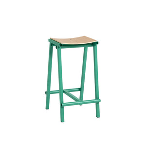 Taburete alto Taburete 8 · HAY · Jade / Low / Natural Oak