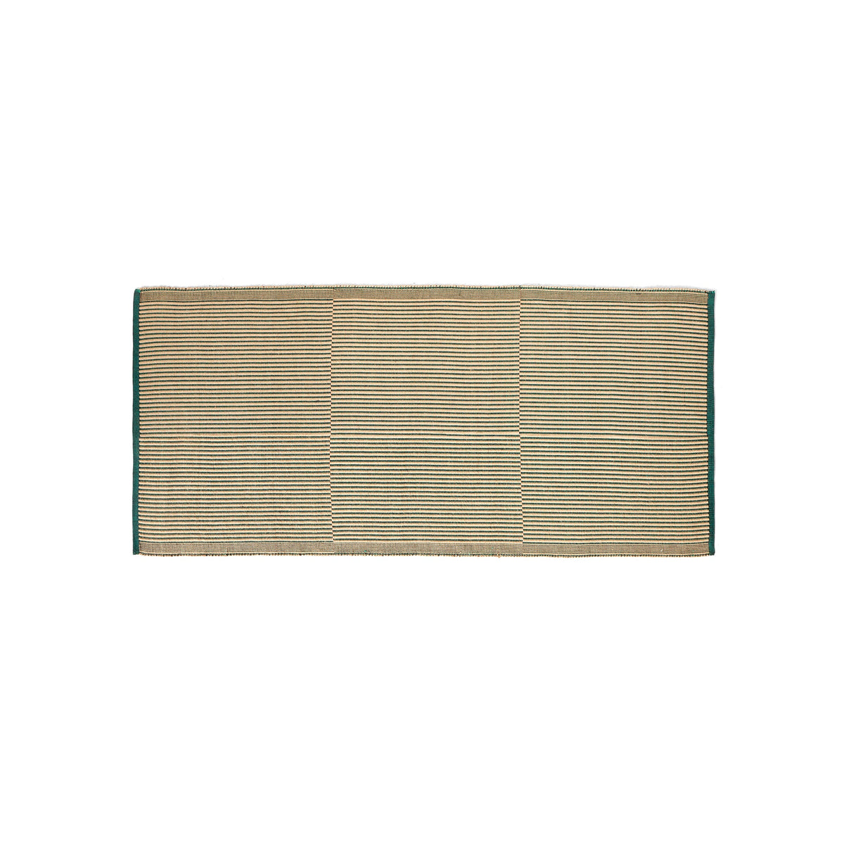 Alfombra Tapis · HAY · Black&Green / 80 x 200 cm