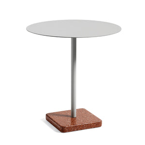 Mesa Terrazzo redonda · HAY · Light Grey