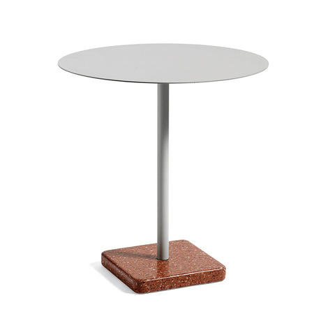 Mesa Terrazzo redonda · HAY · Light Grey