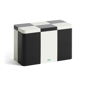 Lata Tin Container · HAY · Black/Off-White / M