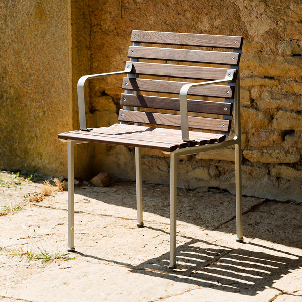 Cojín de asiento para banco de exterior Traverse Quilted · HAY · ambiente