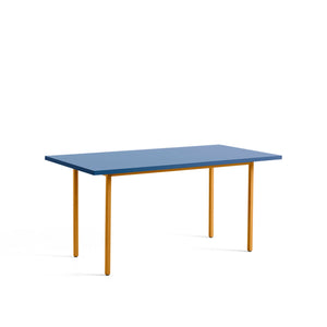 Mesa de comedor Two-Colour · HAY · Blue/Ochre / 160 x 82 cm