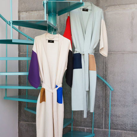 Albornoz Waffle Multicolour · HAY · ambiente