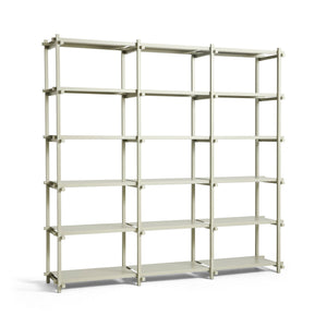 Estantería Woody · HAY · Smokey Grey / High / Beech, Smokey Gray