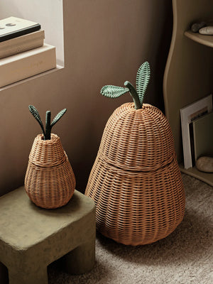 Pear Braided Storage Small Natural