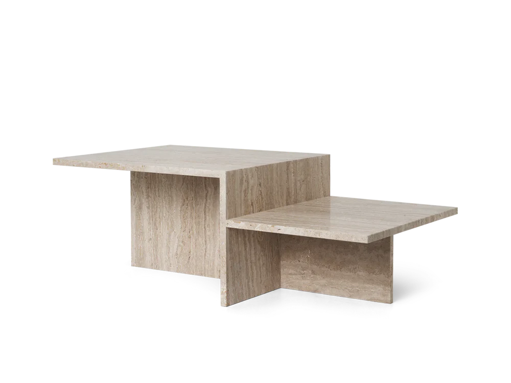 Distinct Coffee Table Travertine