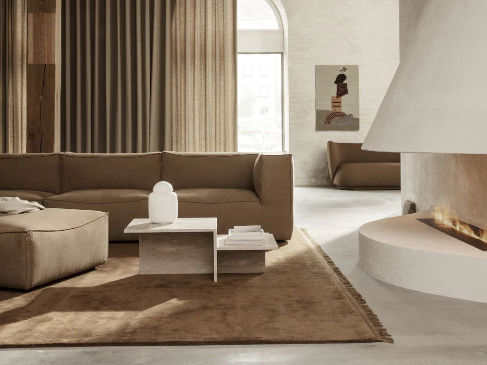 Distinct Coffee Table Travertine