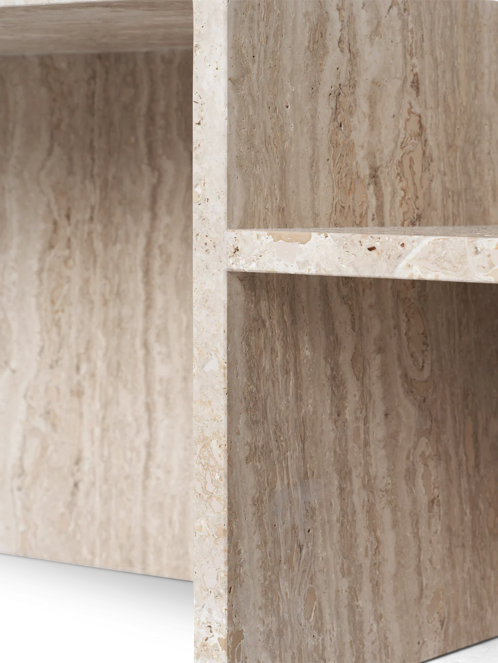 Distinct Coffee Table Travertine