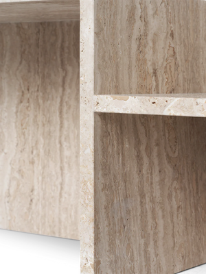 Distinct Coffee Table Travertine