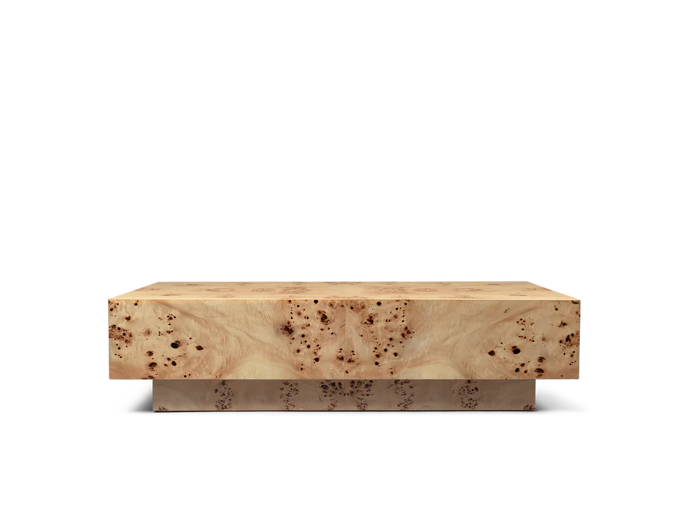 Burl Coffee Table
