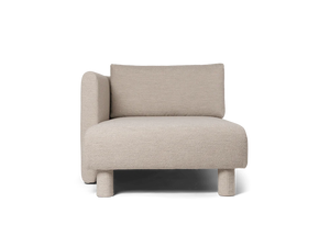Dase Sofa Chaise Longue Left - Soft Bouclé