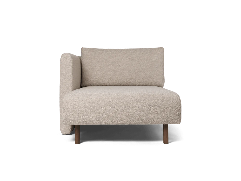Dase Sofa Chaise Longue Left - Soft Bouclé