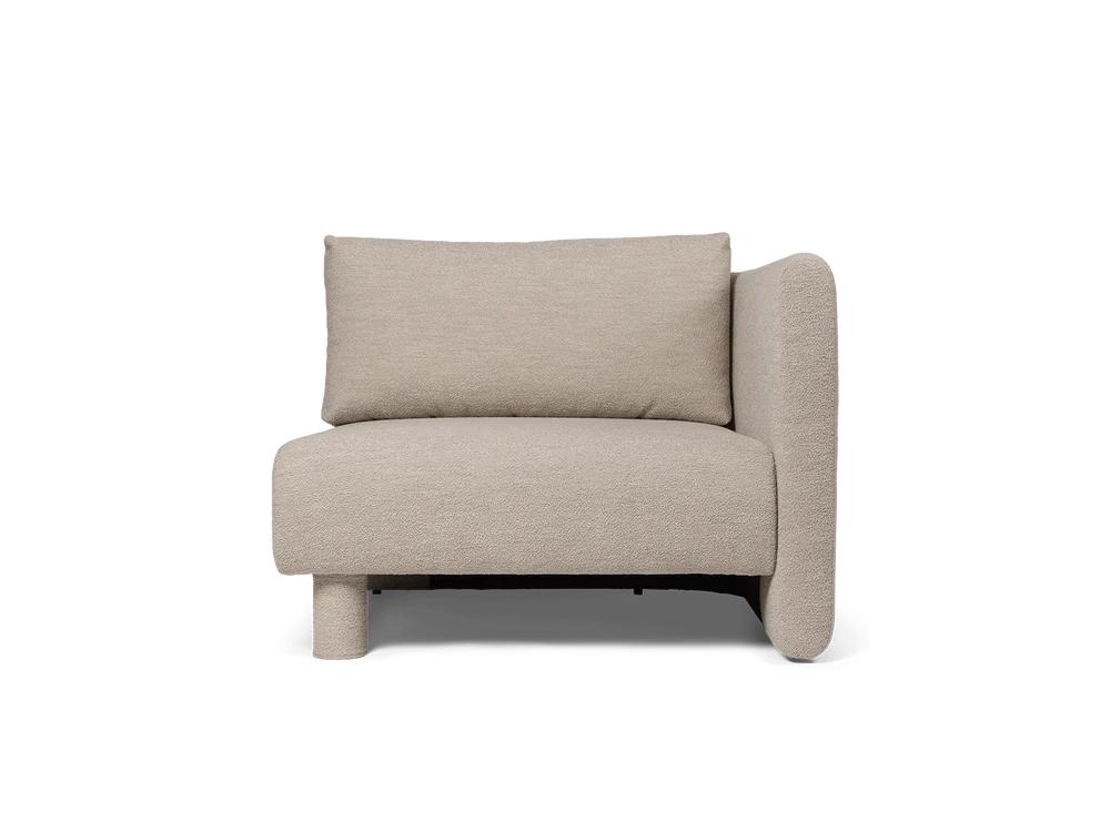 Dase Sofa Armrest Right - Soft Bouclé