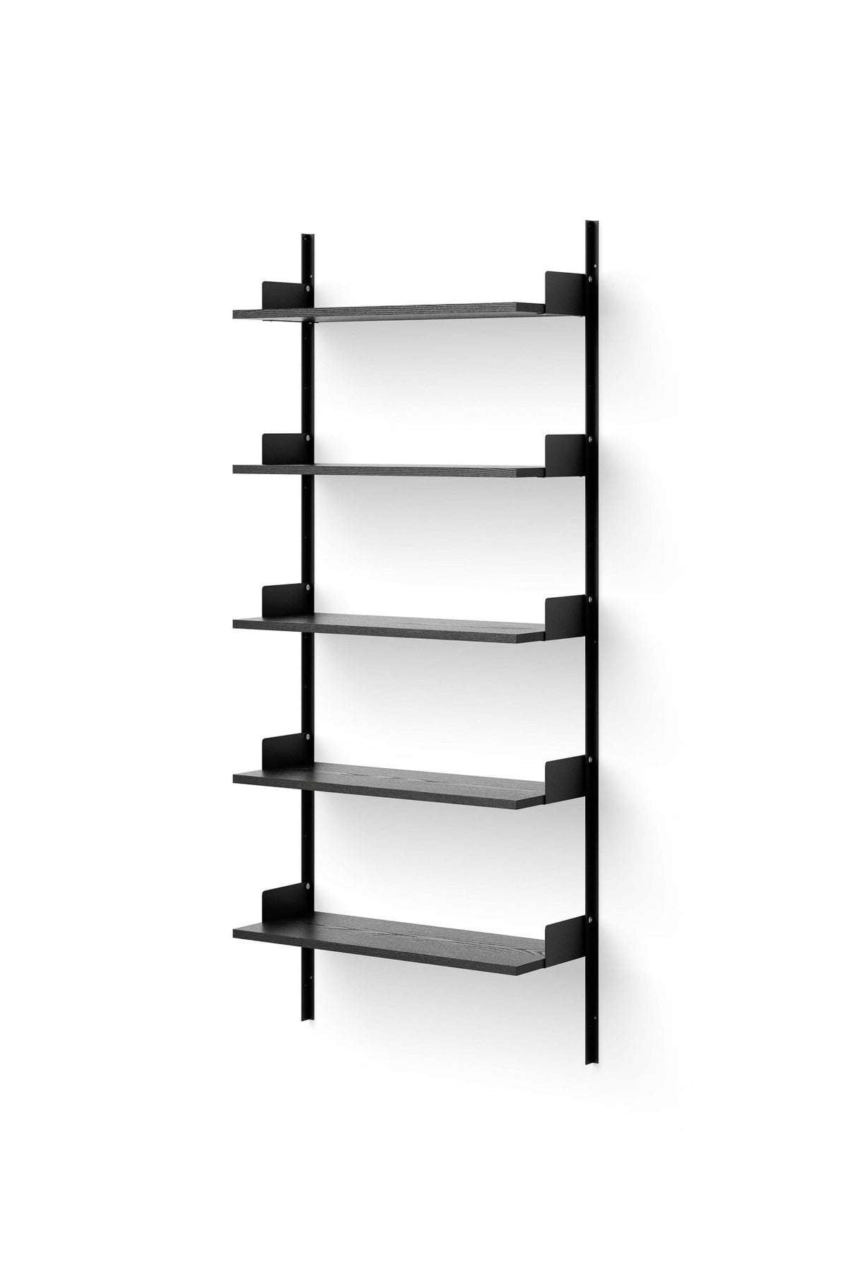 Shelving system New Works · New Works Wall 1900 Black Ash / Black