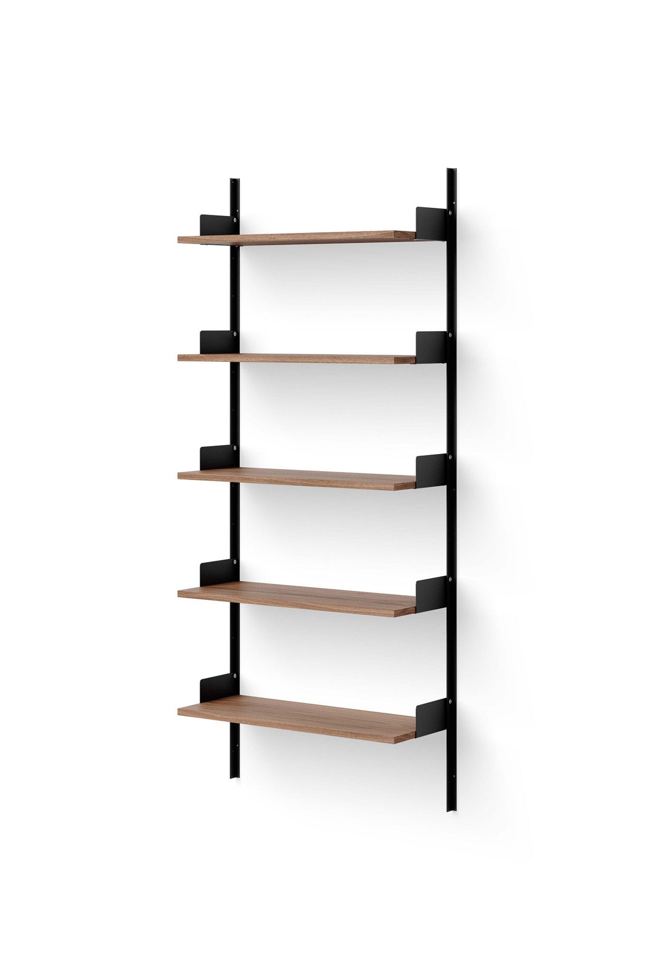 Shelving system New Works · New Works Wall 1900 Walnut / Black