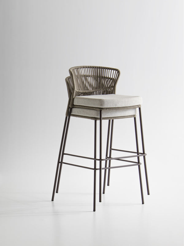 Taburete alto Ola 923/A de exterior