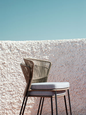 Silla Ola de exterior, vista 1