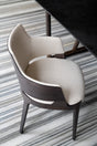 Silla de comedor de respaldo alto Velis Wood 942/7W