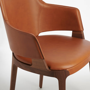 Silla de comedor con brazos Velis 942/PB